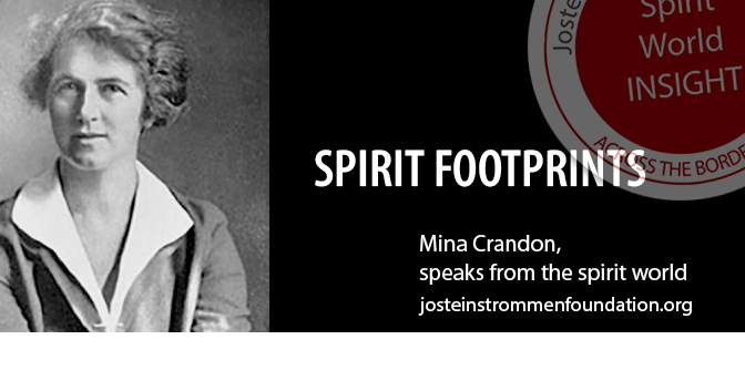 SPIRIT FOOTPRINTS BY MINA CRANDON