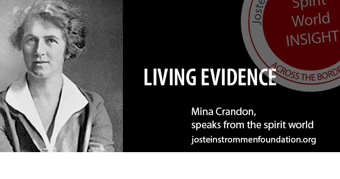 LIVING EVIDENCE BY MINA CRANDON
