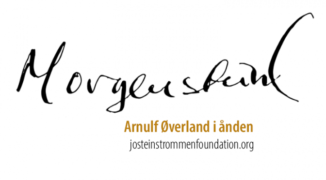 MORGENSTUND AV ARNULF ØVERLAND