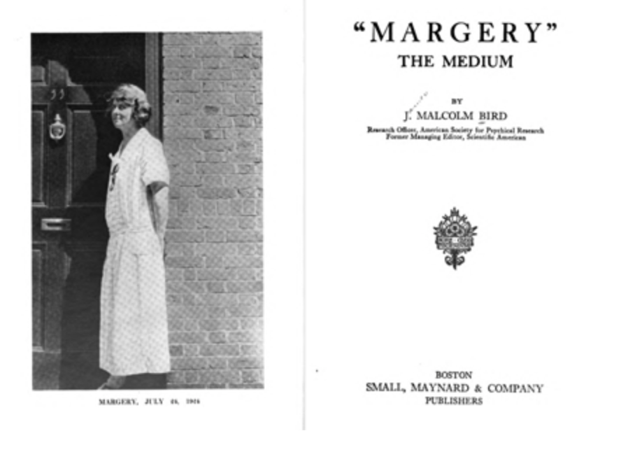 Mina Crandon - A two year Investigation of a physical medium