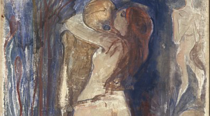 DEATH AND LIFE BY EDVARD MUNCH