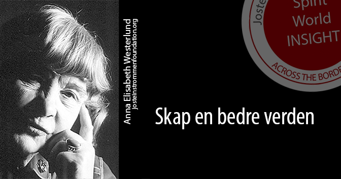 Skap en bedre verden